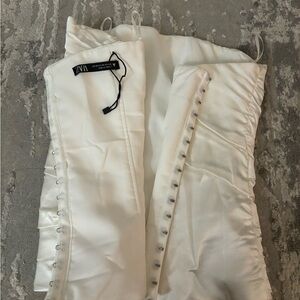 Zara corset white size Xs
